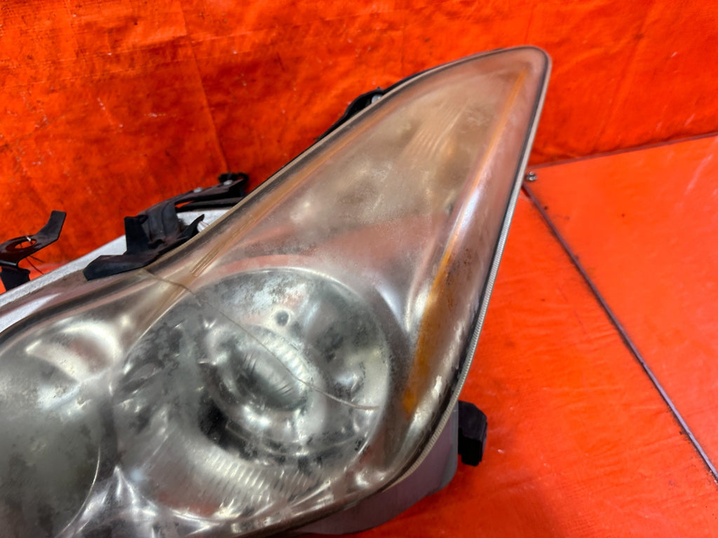08 09 INFINITI G37 2D COUPE   LEFT HEADLIGHT  HEADLAMP W/ ALL MODULES   OEM 3206