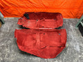 00-09 HONDA S2000 CONV 2.0L 2.2L F20C RED FLOOR CARPET MATS LEFT RIGHT OEM #S2K0
