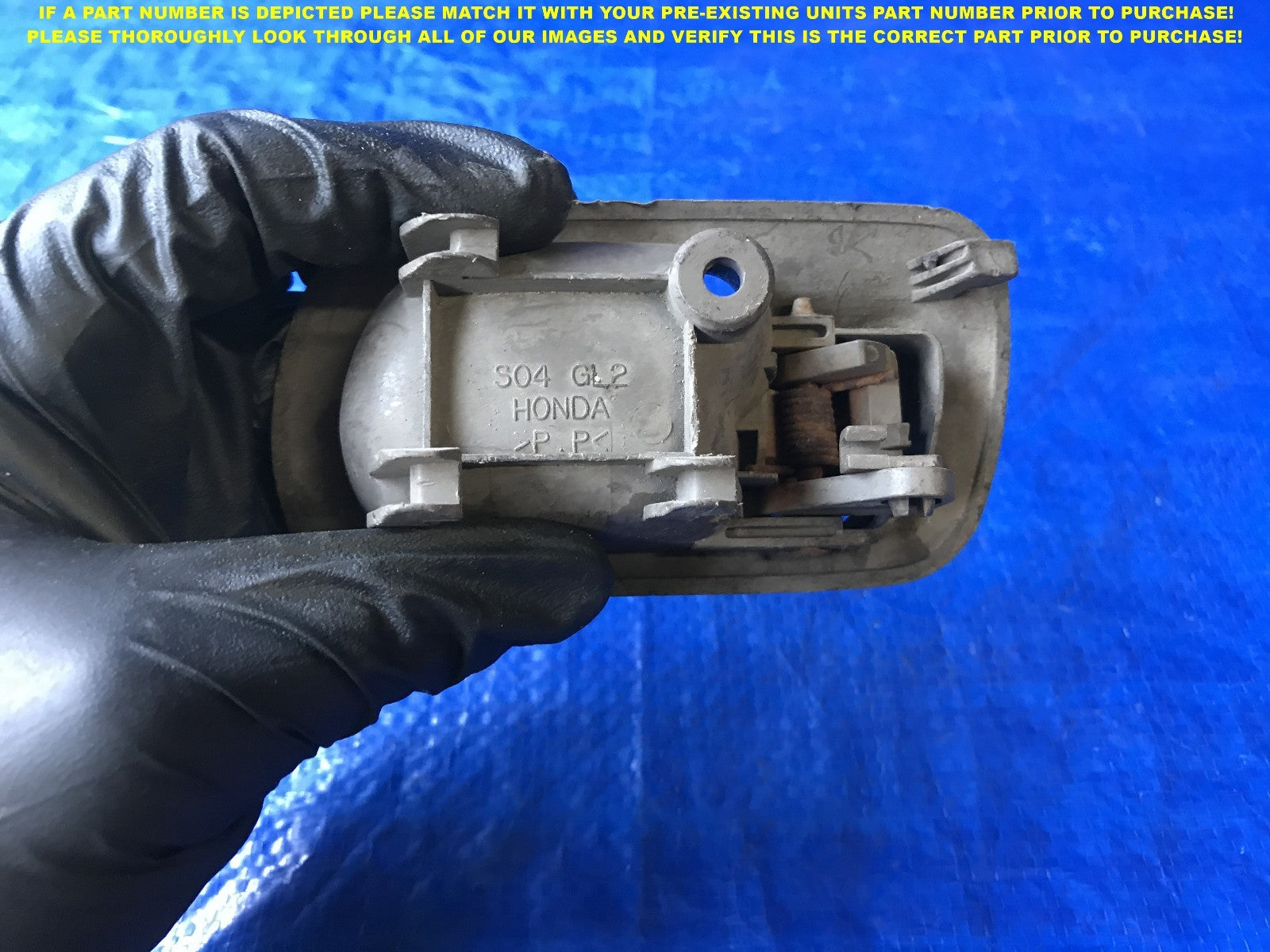 OEM 1996 97 1998 1999 HONDA CIVIC SEDAN DRIVER LEFT REAR INTERIOR DOOR HANDLE 1