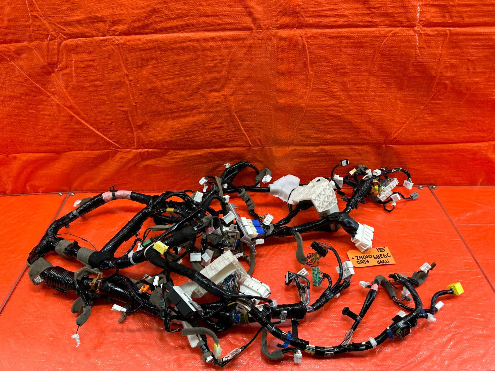 2017 INFINITI Q50 RED SPORT 400 INTERIOR DASHBOARD DASH WIRING WIRE HARNESS #1853