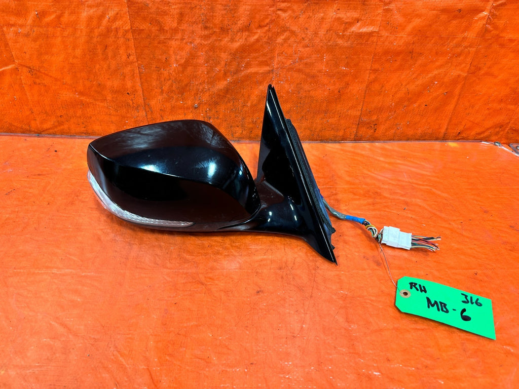 14 20 INFINITI Q50   PASSENGER RIGHT SIDE VIEW MIRROR   DAMAGE DAMAGE DAMEAGE0