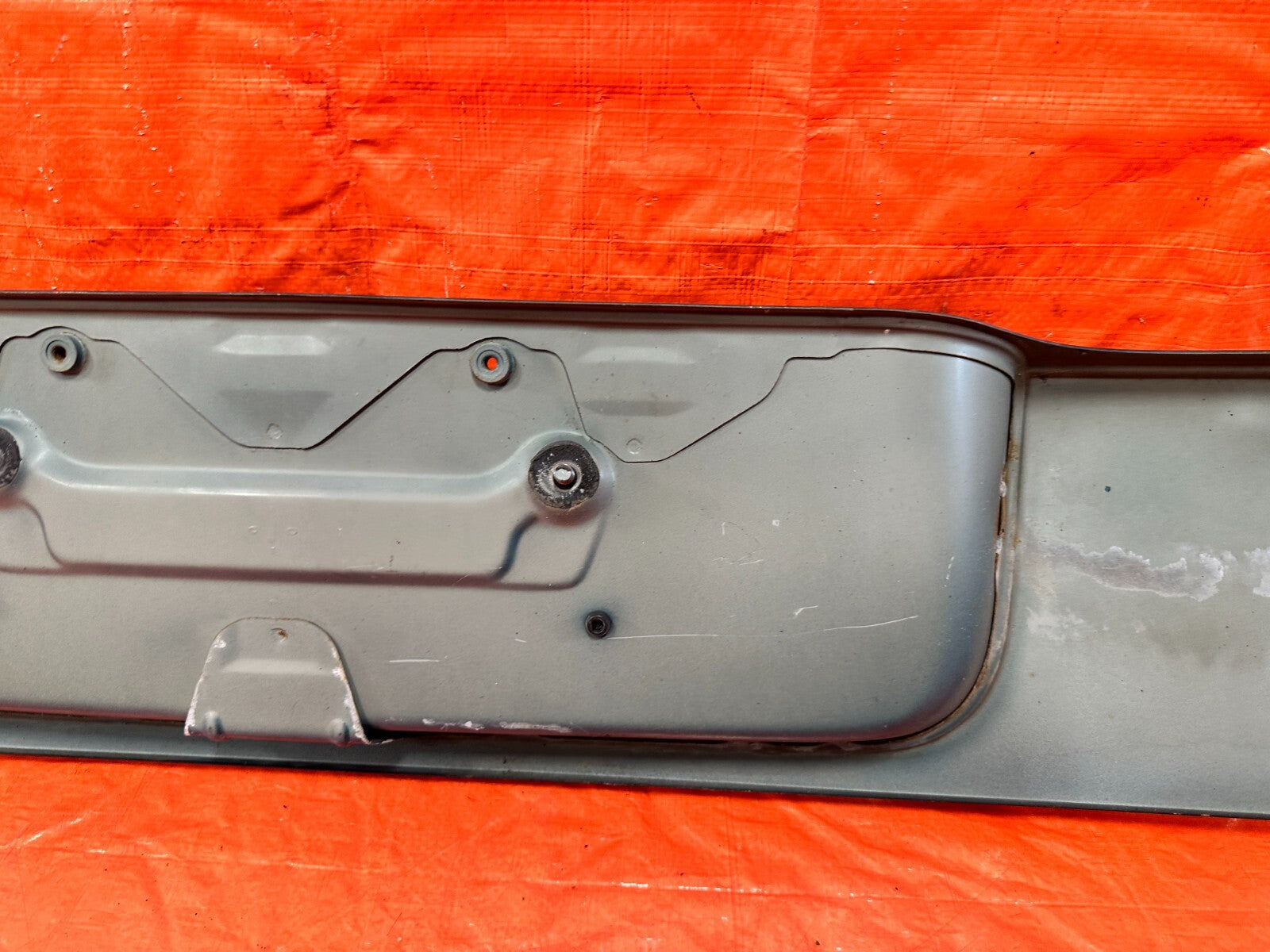HONDA DEL SOL REAR TRUNK TAIL LIGHT TRIM SKIRT FINISH PANEL LICENSE PLATE #2956