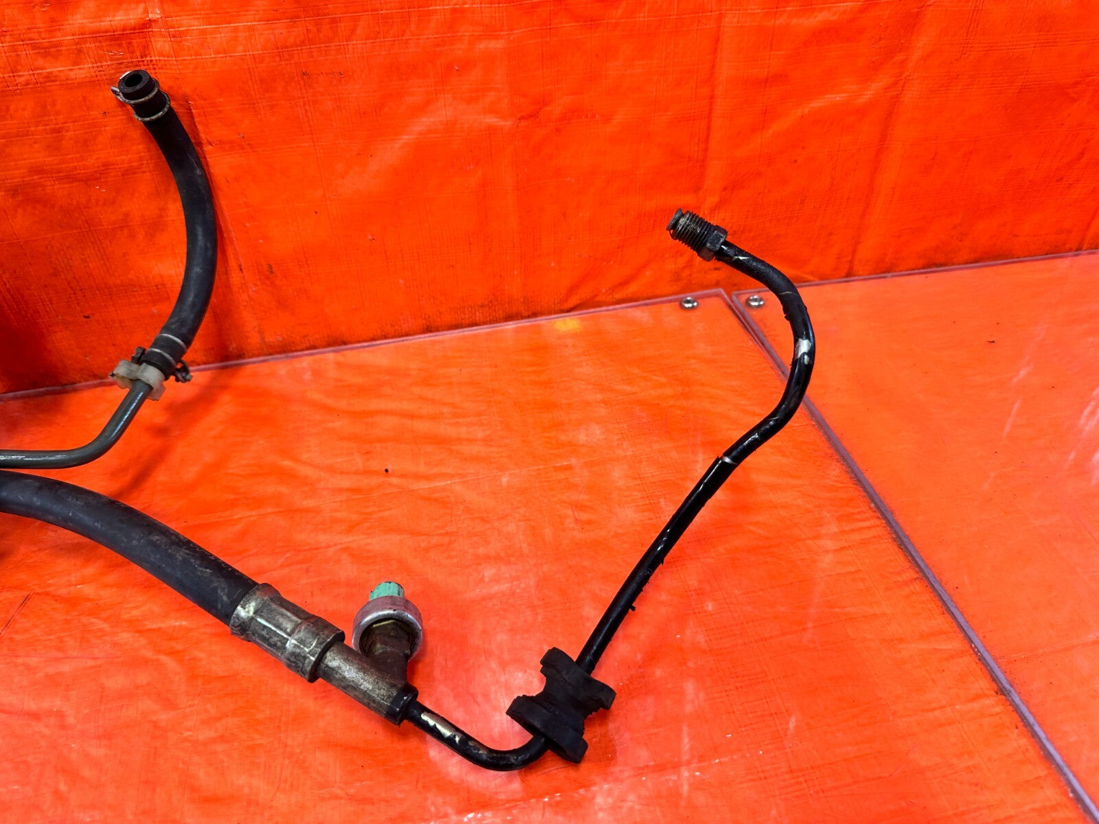 99 00 HONDA CIVIC SI EM1 COMPLETE B16A2 POWER STEERING LINES PACKAGE W/ TANK 28514