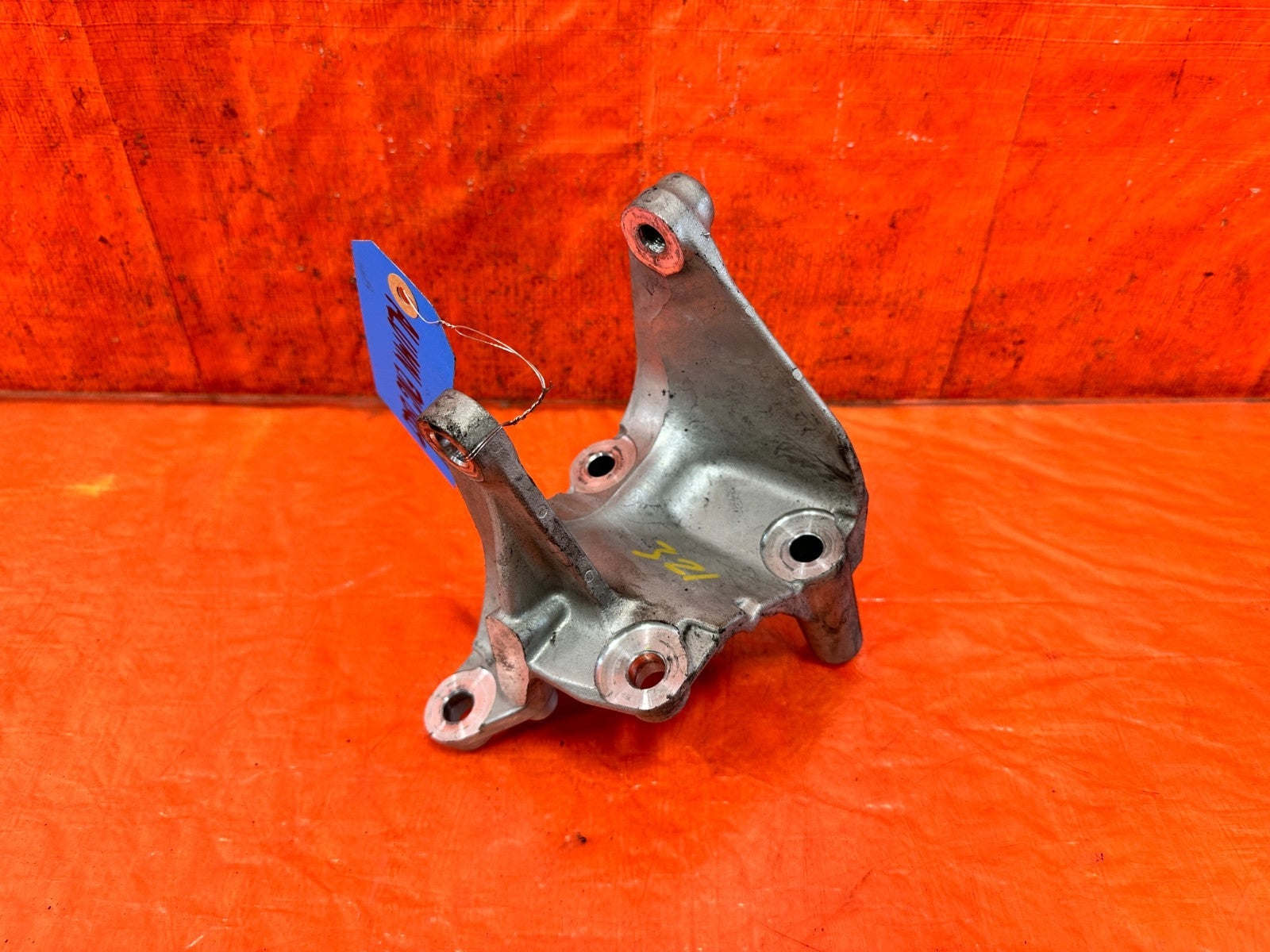 04 08 ACURA TSX   K24A2   REAR ALUMINUM ENGINE MOUNTING BRACKET OEM FACTORY #3214