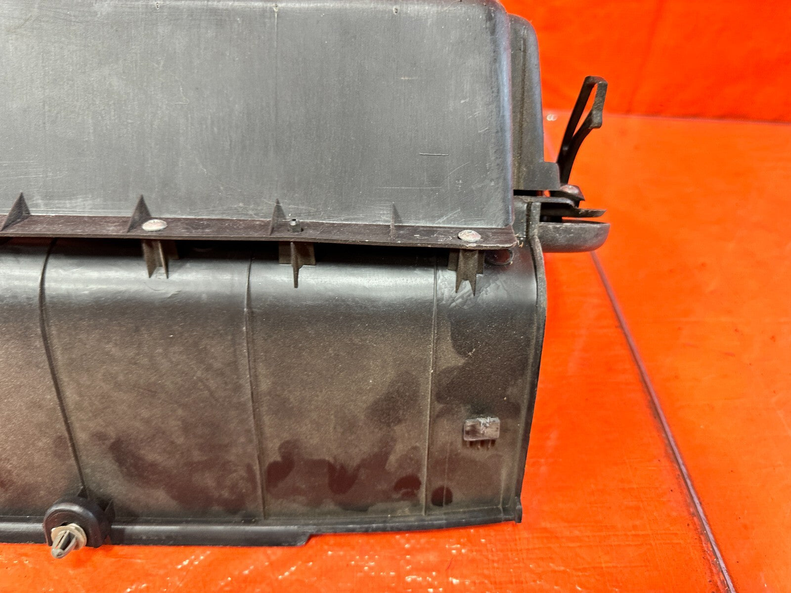 93 97 HONDA DEL SOL   REAR STORAGE CONSOLE COMPARTMENT CUBBY TRIM   OEM #29515