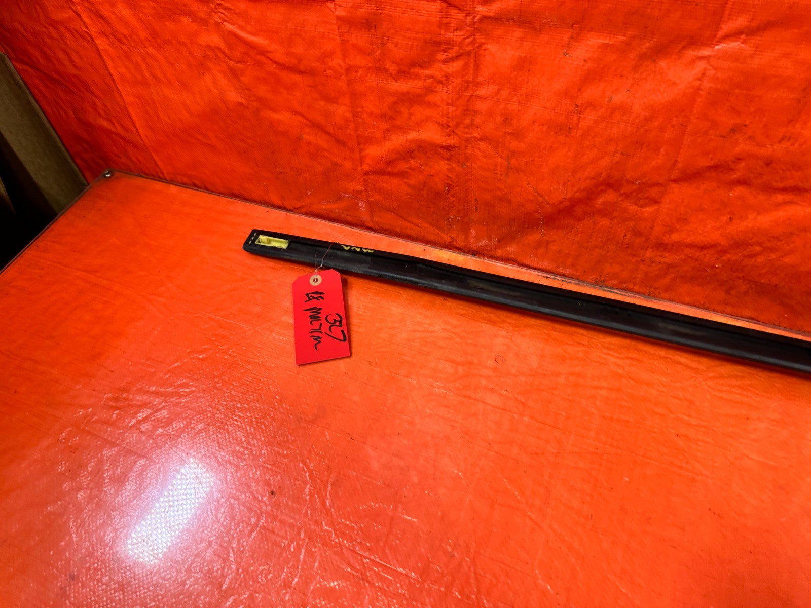 92 95 HONDA CIVIC   2D COUPE   RIGHT DOOR MOLDING IMPACT STRIP   OEM 3278