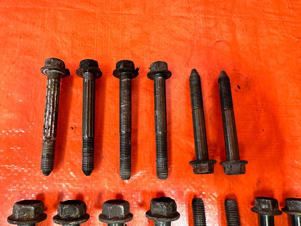 90 91 HONDA CIVIC   REAR LOWER CONTROL / TRAILING ARM TO CHASSIS BOLTS OEM 3258