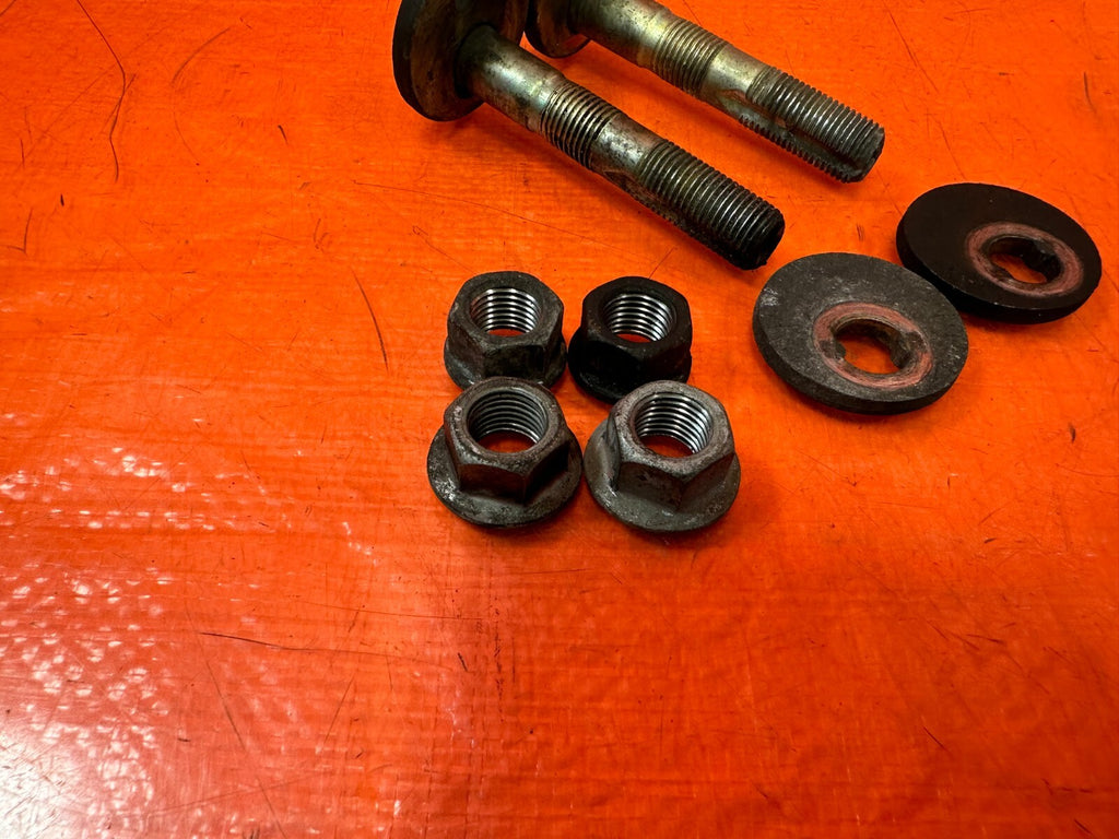 02 10 LEXUS SC430   FRONT LOWER CONTROL ARM BOLTS HARDWARE   OEM #2614
