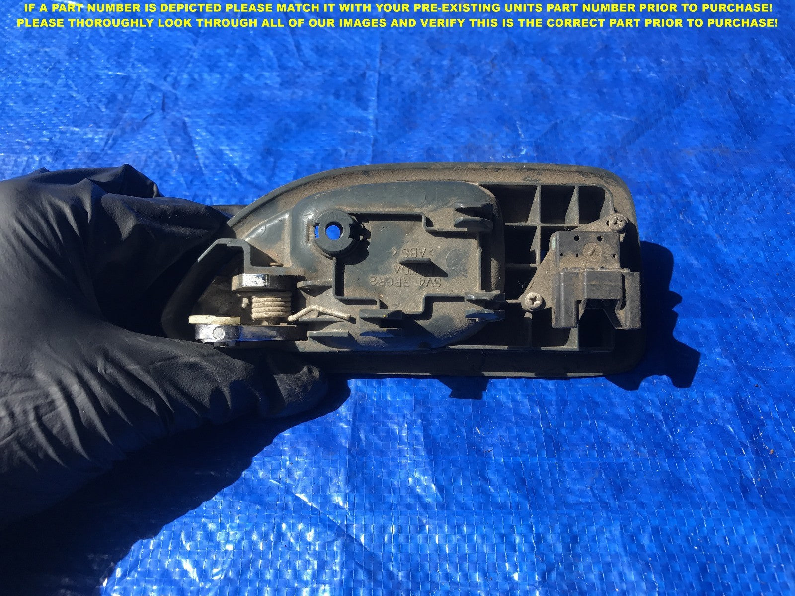 OEM 1994 1995 1996 HONDA ACCORD SEDAN PASSENGER RIGHT REAR INTERIOR DOOR HANDLE1