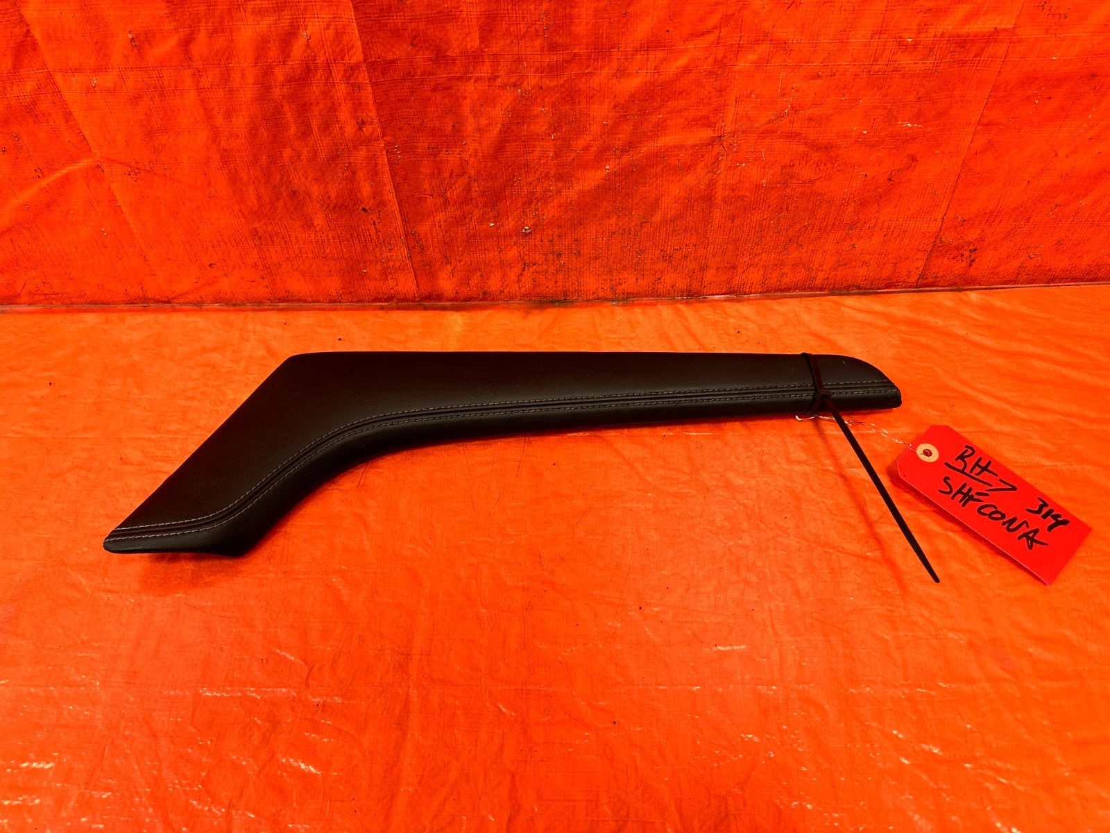 14 17 INFINITI Q50   PASSENGER RIGHT CENTER CONSOLE SHIFTER TRIM   OEM #3140