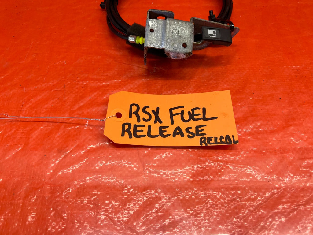 02 06 ACURA RSX BASE & TYPE S   GAS FUEL LID RELEASE CABLE W/ LEVER   OEM #1493