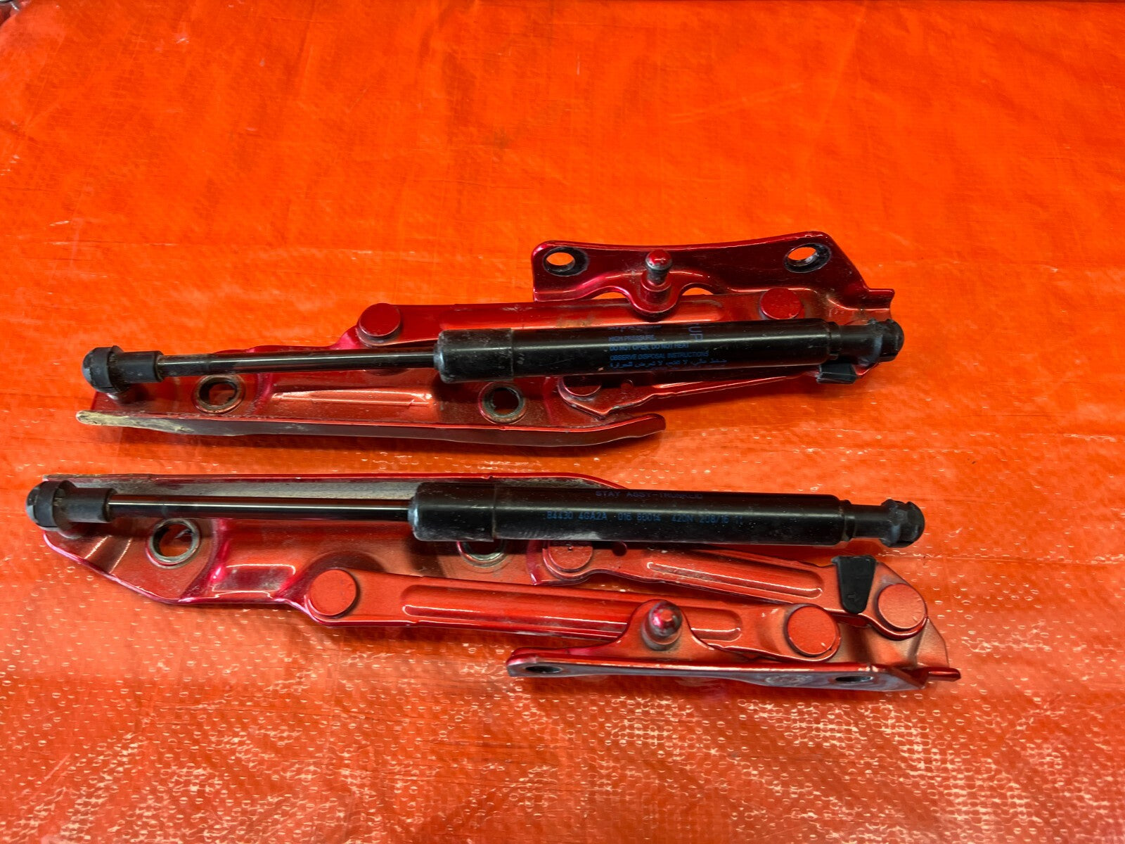 14 20 INFINITI Q50 & Q70   TRUNK HINGE SET   LEFT AND RIGHT HINGES W/ SHOCKS OEM5
