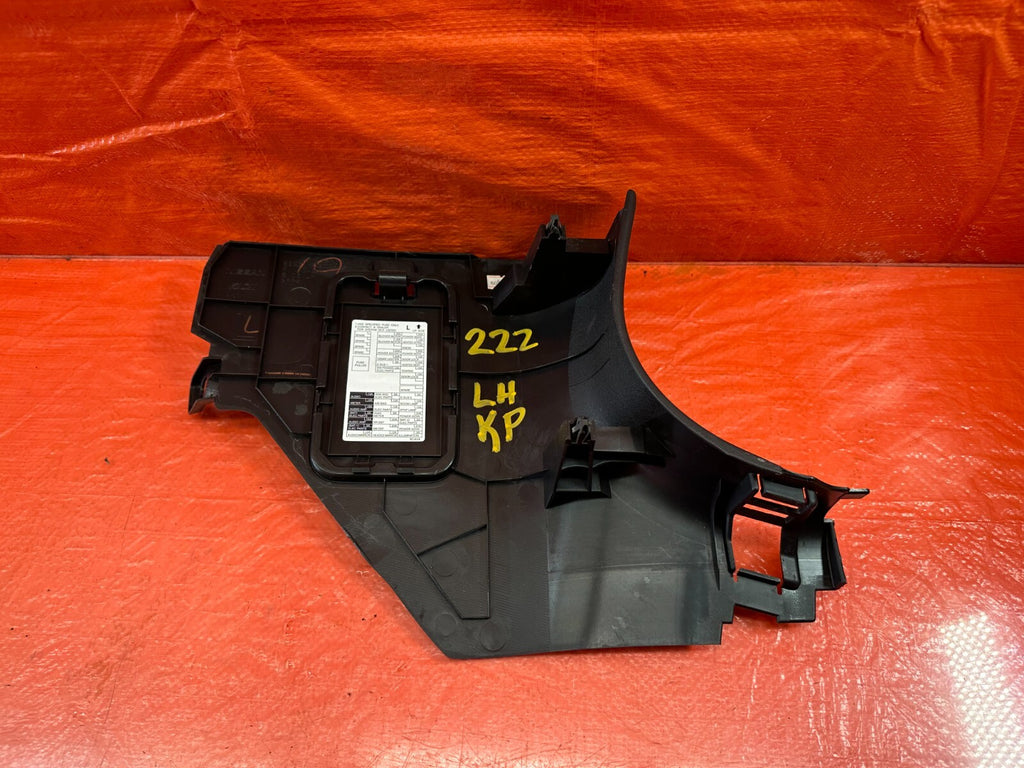 14 20 INFINITI Q50   KICK PANEL   DRIVER LEFT SIDE   BLACK COLOR   OEM #2225