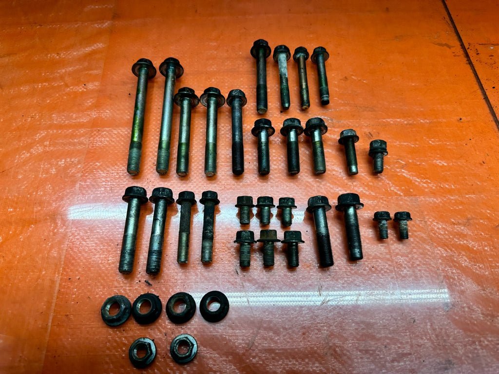 04 08 ACURA TSX 2.4L ENGINE MOUNT AND BRACKET HARDWARE BOLTS OEM #3304