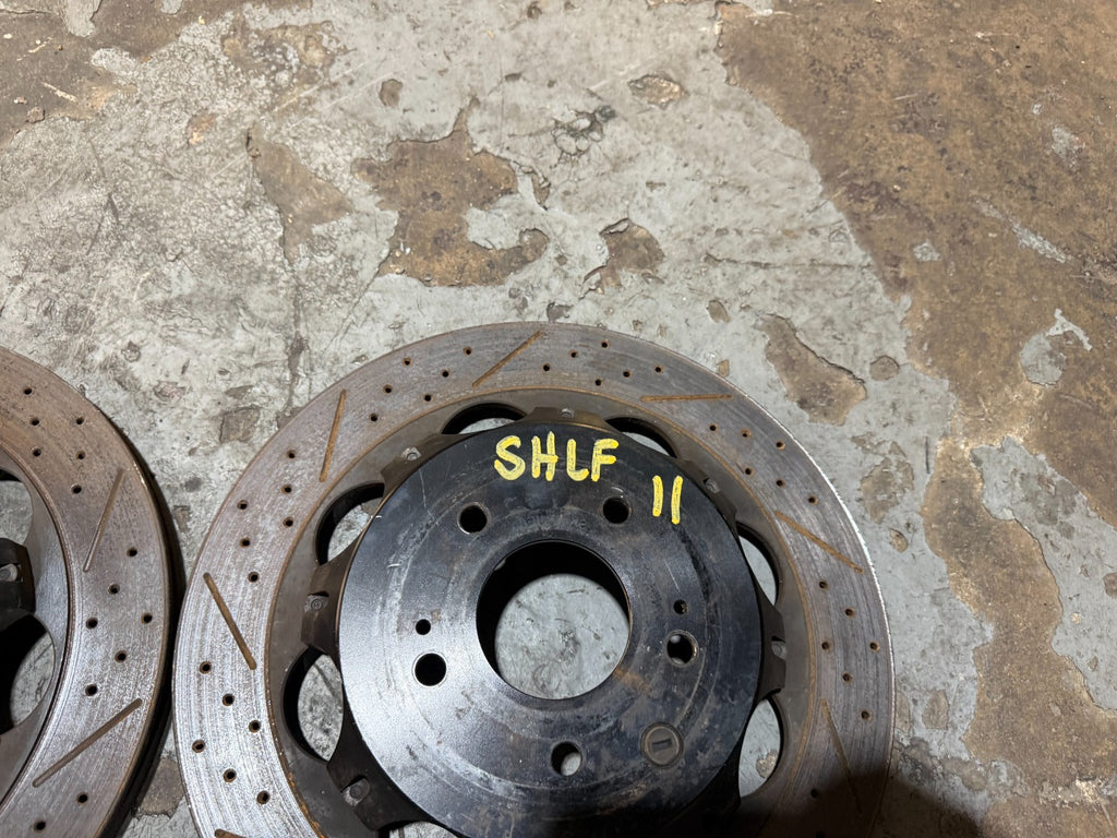 08 15 INFINITI G37 Q60   Z1 MOTOR SPORTS BRAND   2 PIECE ROTORS   REAR FITMENT2