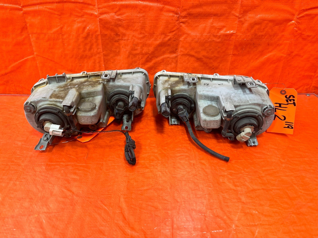 98 01 ACURA INTEGRA   HEADLIGHT HEADLAMP SET   HEADLIGHTS LEFT RIGHT OE OEM #1196