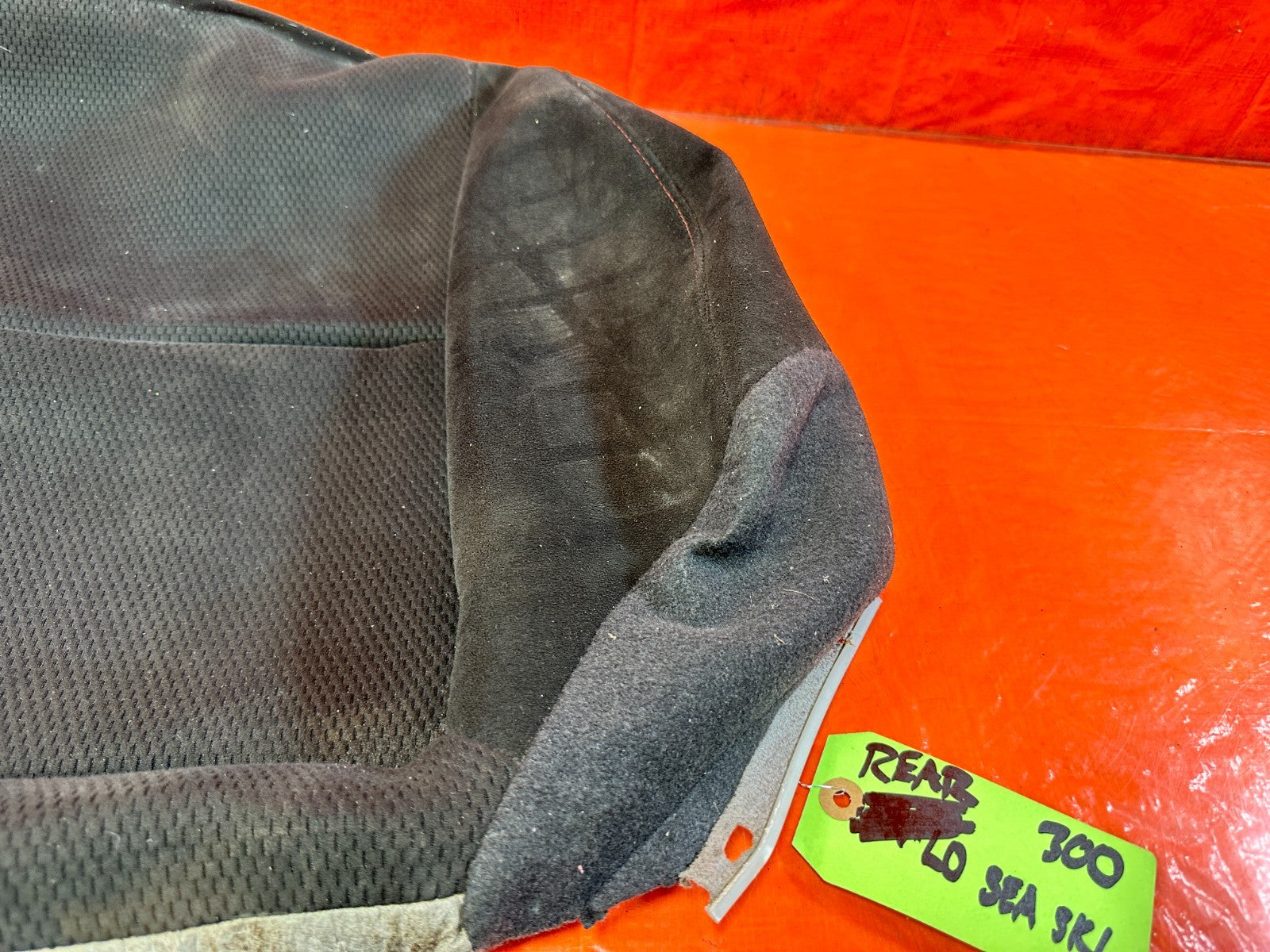 07 08 HONDA CIVIC SI SEDAN    REAR LOWERR SEAT SKIN COVER FABRIC CLOTH   3001