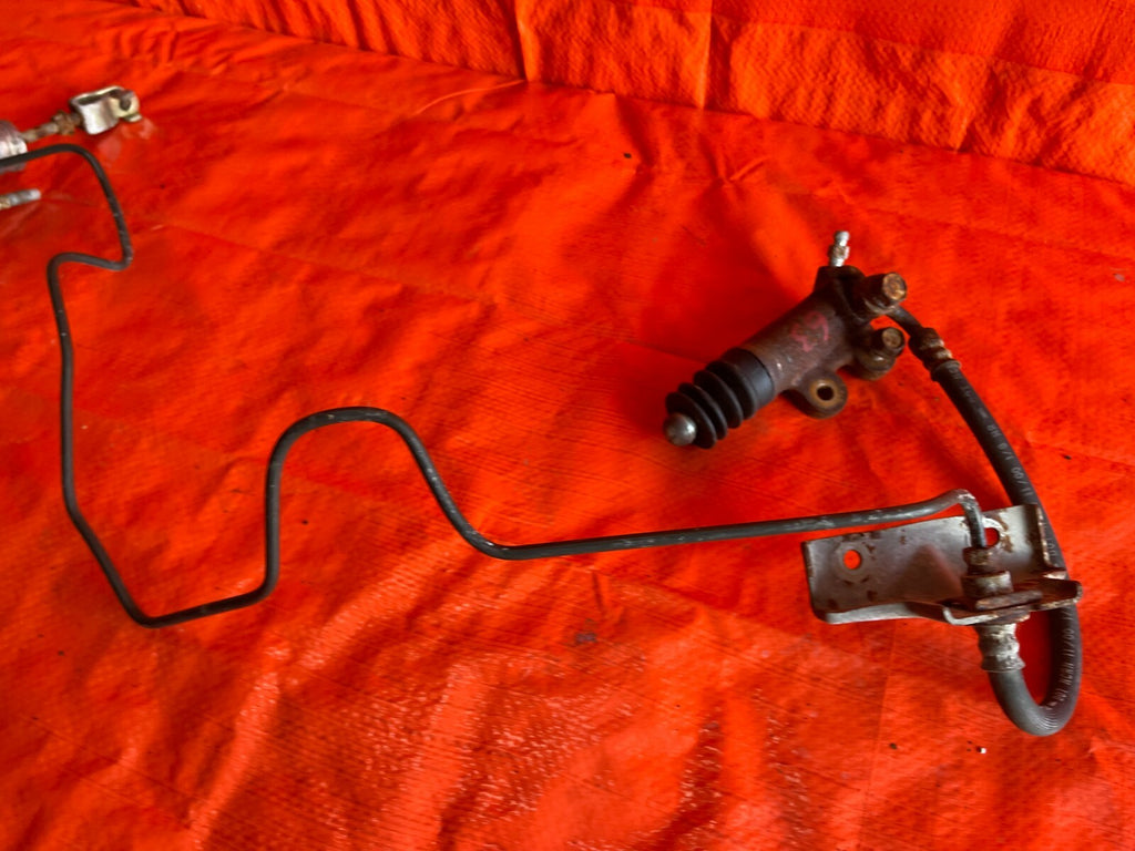 00 03 HONDA S2000 AP1 CLUTCH MASTER CYLINDER SLAVE CYLINDER & ALL LINES OEM #635