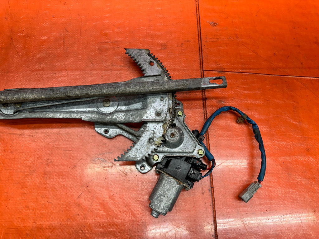 97 01 HONDA PRELUDE 2.2L DRIVER LEFT POWER WINDOW REGULATOR WITH MOTOR OEM #3355