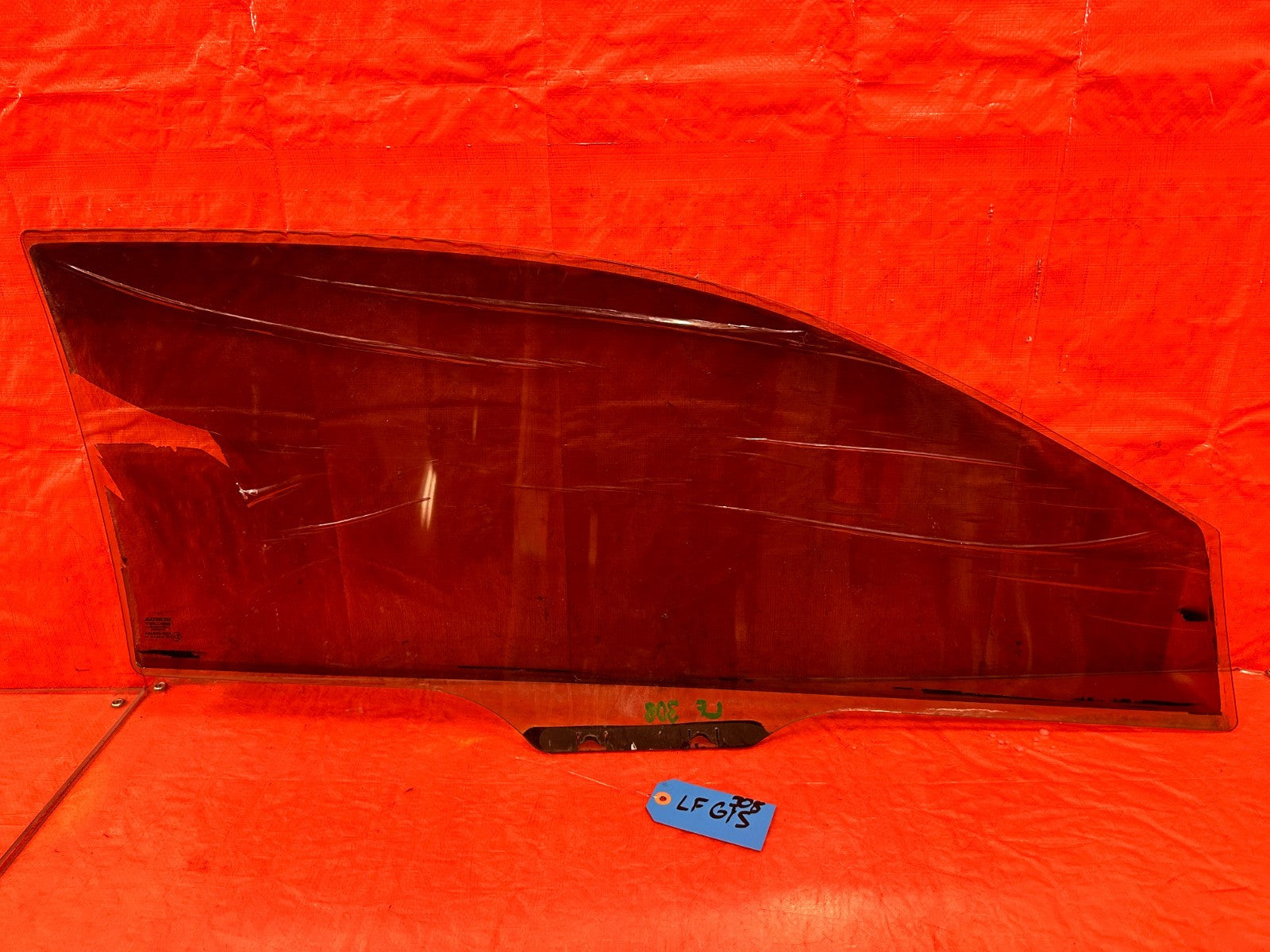 02 05 HONDA CIVIC SI EP3 HATCHBACK   DRIVER LEFT FRONT   DOOR GLASS WINDOW #3082