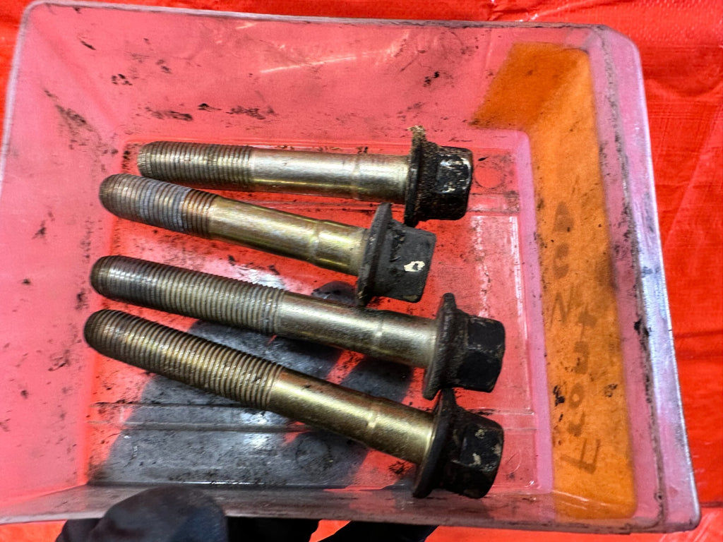 96 00 HONDA CIVIC FRONT SUBFRAME CROSSMEMBER K FRAME BOLT SET BOLTS OEM #2852