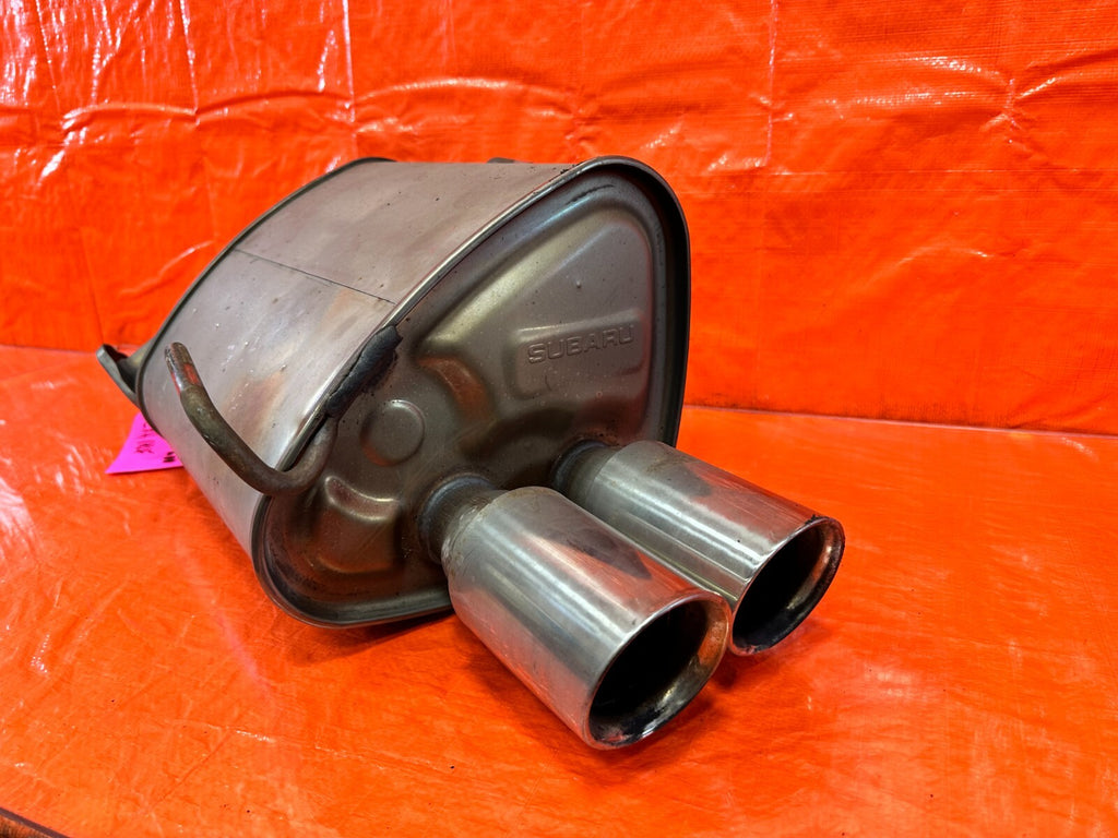 15 20 SUBARU WRX STI FACTORY EXHAUST MUFFLER TAIL PIPE PAN   RIGHT SIDE OEM #2660