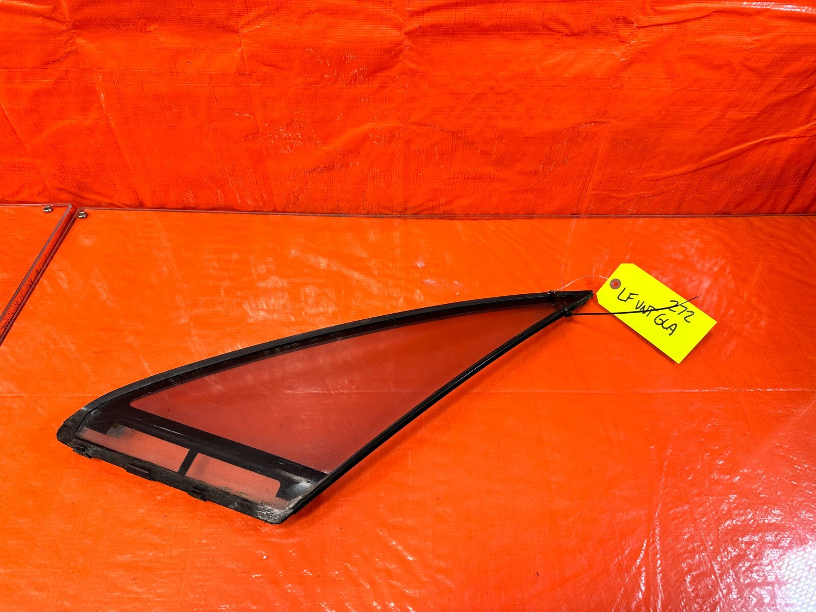 93 97 HONDA DEL SOL   DRIVER LEFT FRONT   DOOR VENT GLASS   OEM FACTORY #2720
