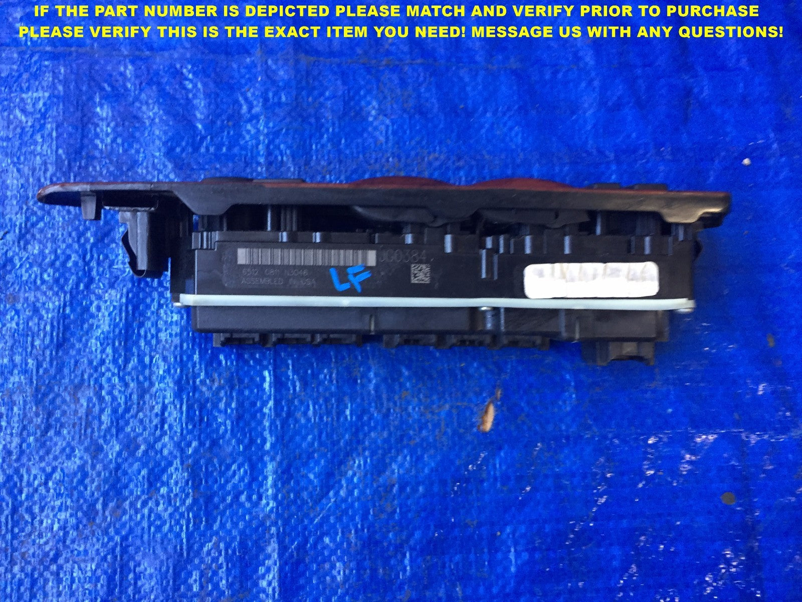OEM 2007 2008 2009 2010 2011 CHEVROLET TAHOE DRIVER LEFT FRONT WINDOW SWITCH3