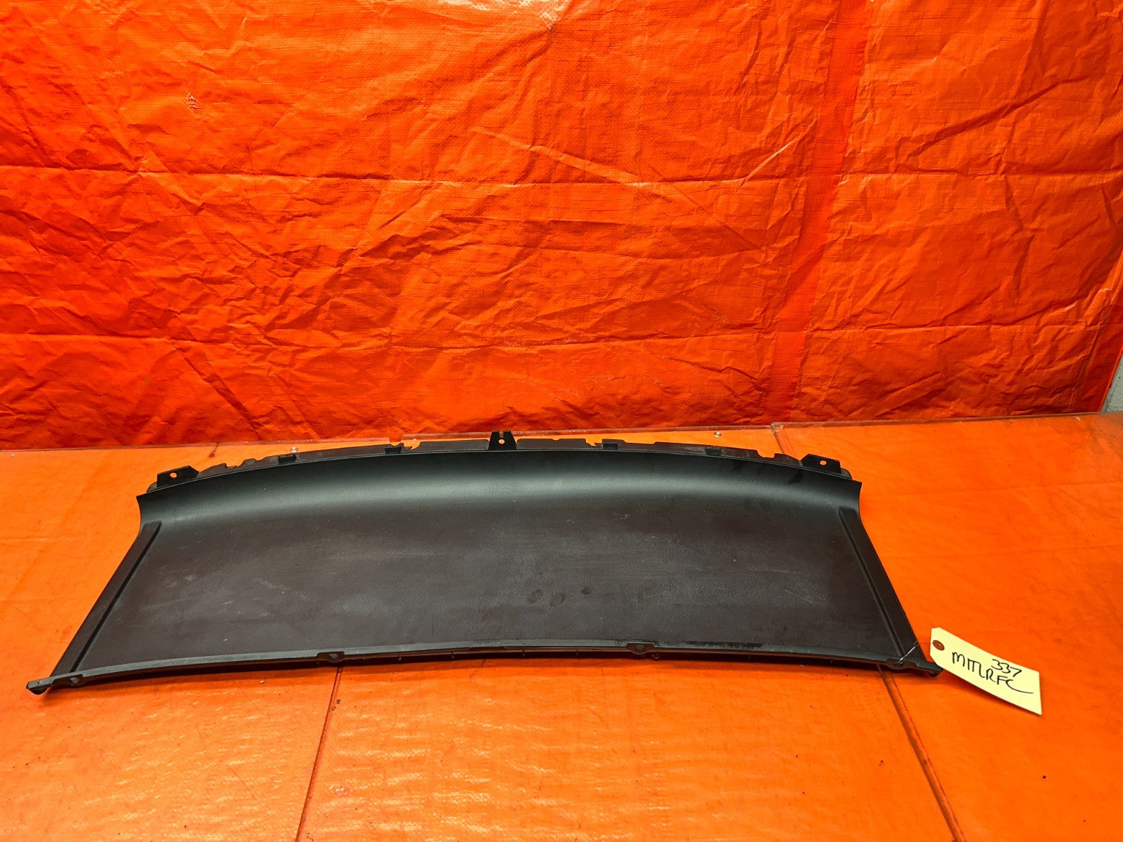 00 03 HONDA S2000 AP1 2.0L CONVERTIBLE SOFT TOP REAR WINDOW TRAY STORAGE BIN #330