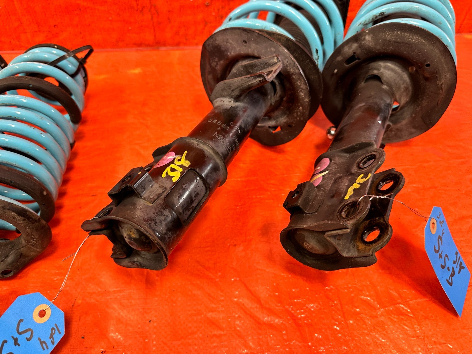 10 16 HYUNDAI GENESIS COUPE 3.8L   SHOCKS WITH GODSPEED LOWERING SPRINGS #3183