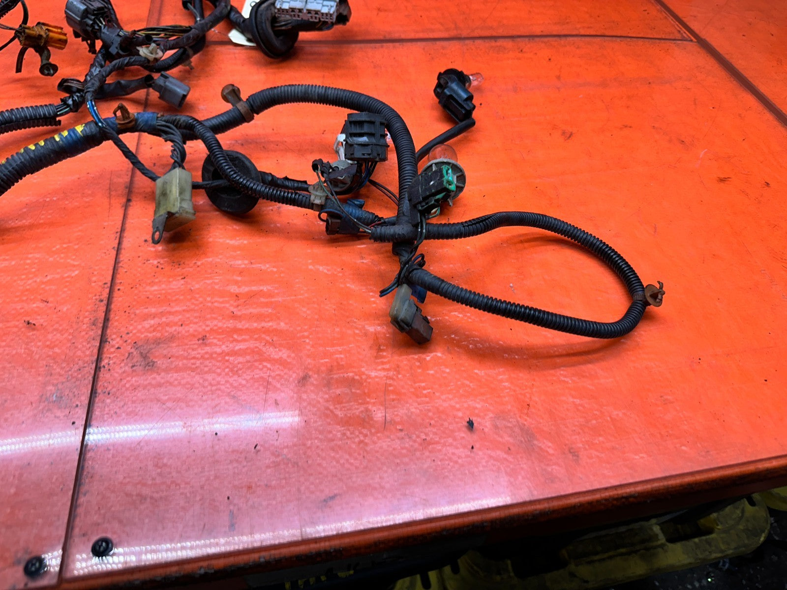 94-01 ACURA INTEGRA FRONT LEFT DRIVER HEADLIGHT LAMP WIRE HARNESS OEM #3404