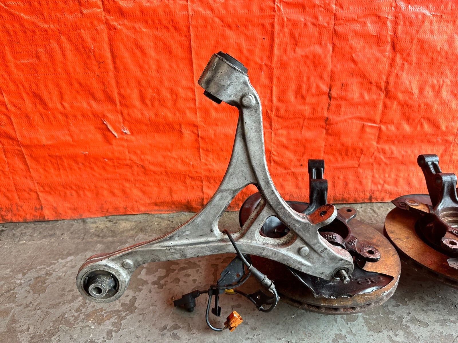 RSX HONDA INTEGRA DC5 TYPE R BREMBO SUSPENSION W/ ALUMINUM ARMS SPINDLES HUBS20