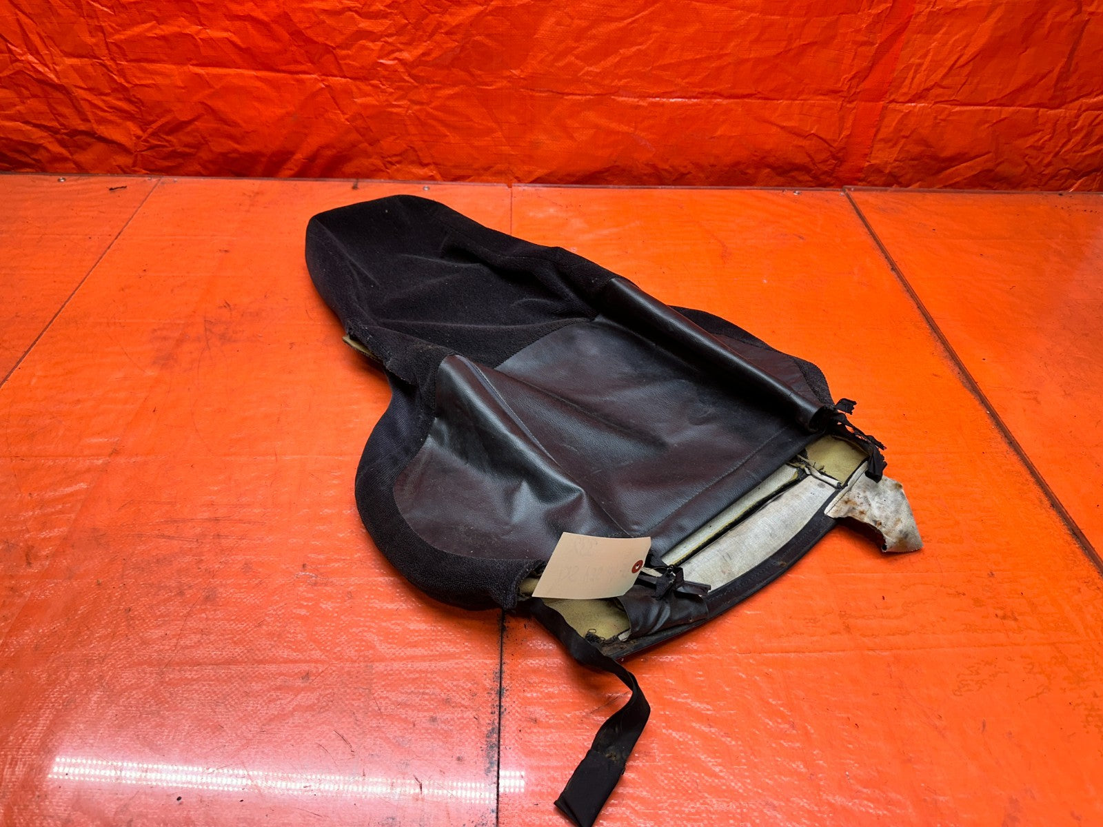 92 96 HONDA PRELUDE LEFT FRONT UPPER SEAT CLOTH SKIN OEM #33210