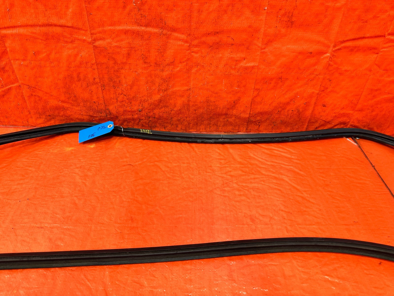 09 14 ACURA TSX   REAR TRUNK WEATHER STRIP RUBBER GASKET   OEM FACTORY #3213