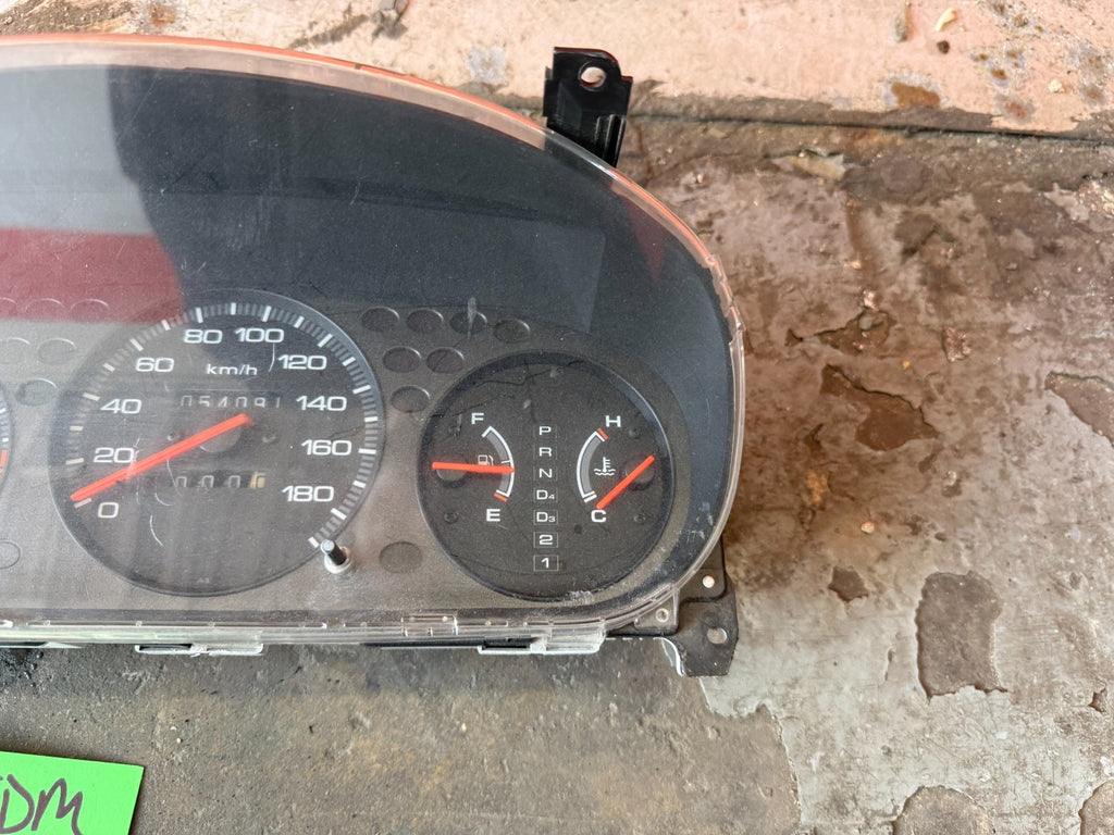 96 00 HONDA CIVIC   JDM   AUTOMATIC INSTRUMENT GAUGE CLUSTER   SI TYPE R EK9 VTI1