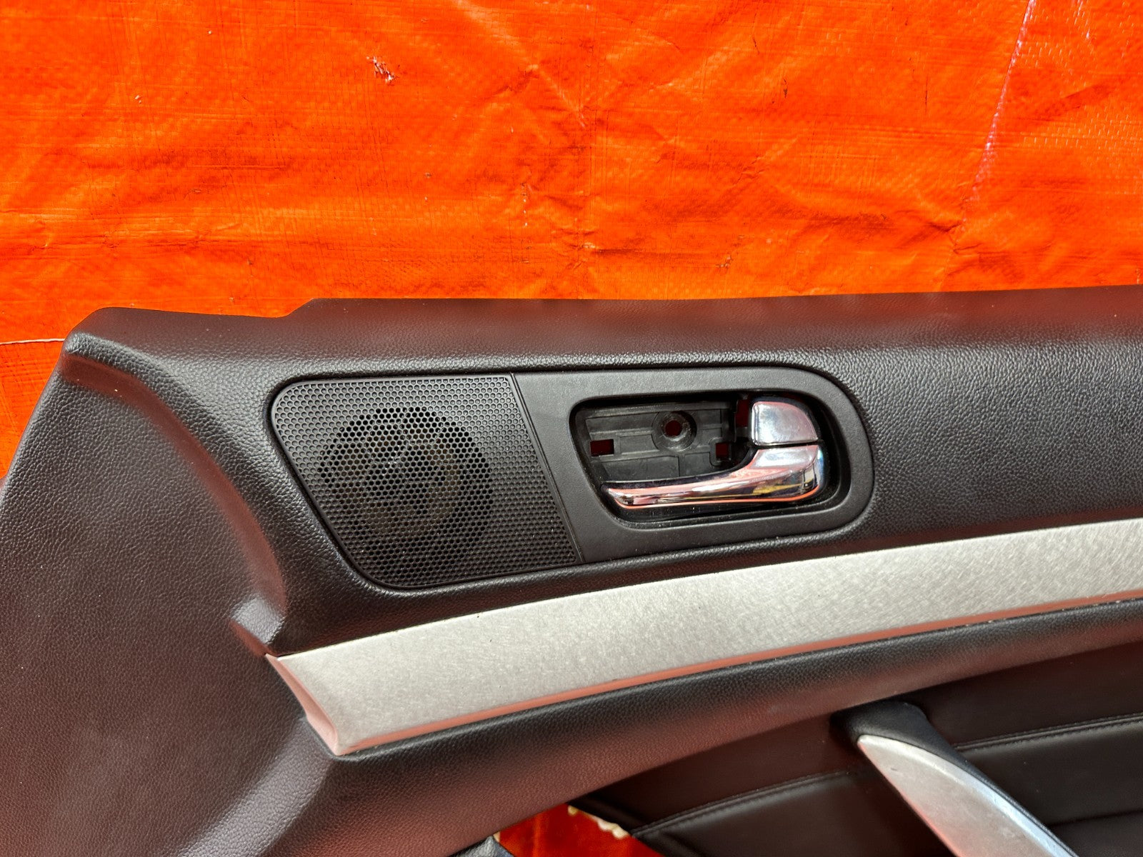 08 09 INFINITI G37 2D COUPE SPORT S   PASSENGER RIGHT FRONT DOOR PANEL CARD OEM4