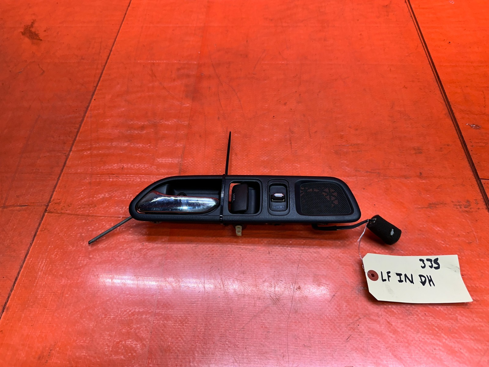 97 01 HONDA PRELUDE 2.2L DRIVER LEFT INSIDE INTERIOR DOOR HANDLE OEM #3351