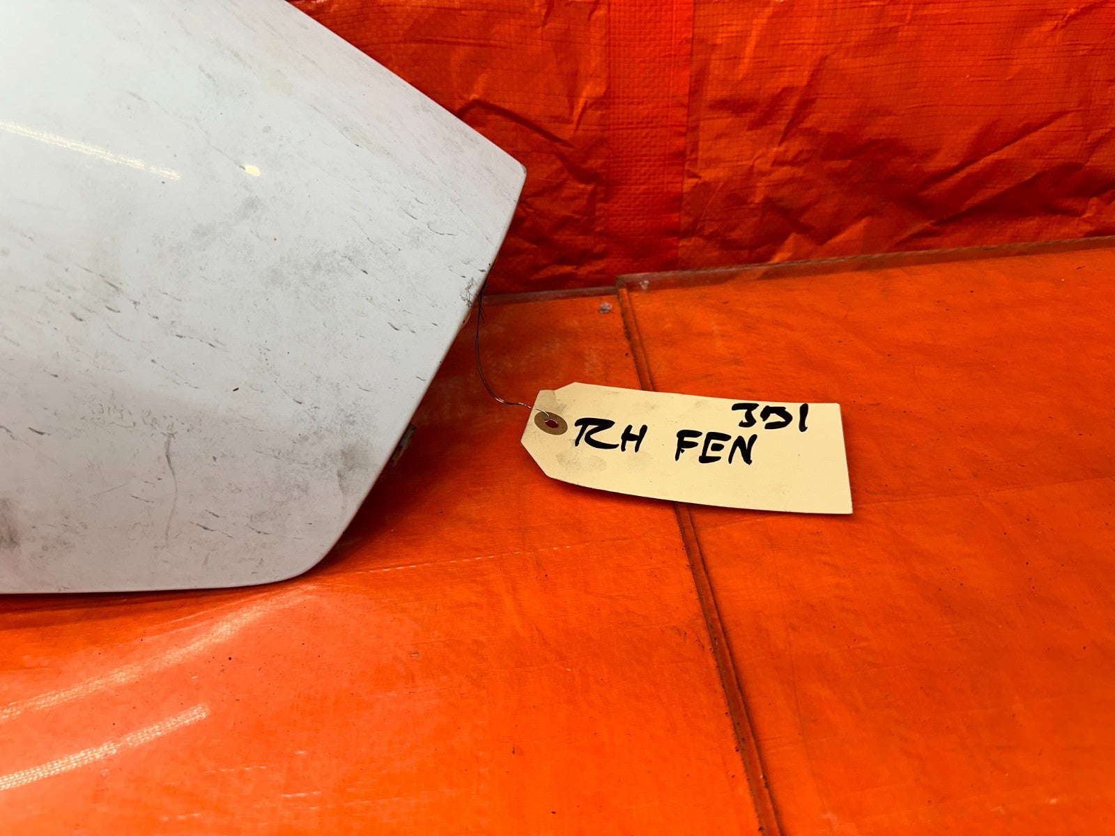 94 01 ACURA INTEGRA RIGHT PASSENGER FRONT FENDER PANEL OEM #3314