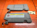 03-08 NISSAN 350Z 2D DRIVER LEFT PASSENGER RIGHT SUN VISORS PAIR SET OEM #3460