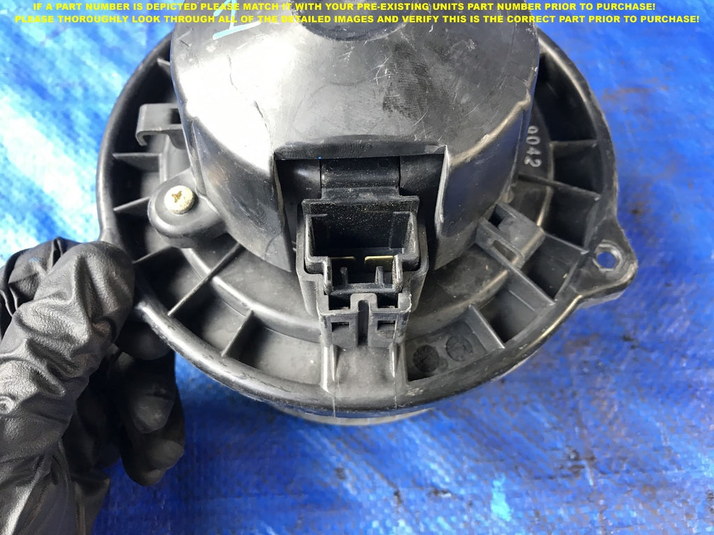 OEM 1998 1999 2000 2001 2002 HONDA ACCORD AC BLOWER MOTOR FAN           1