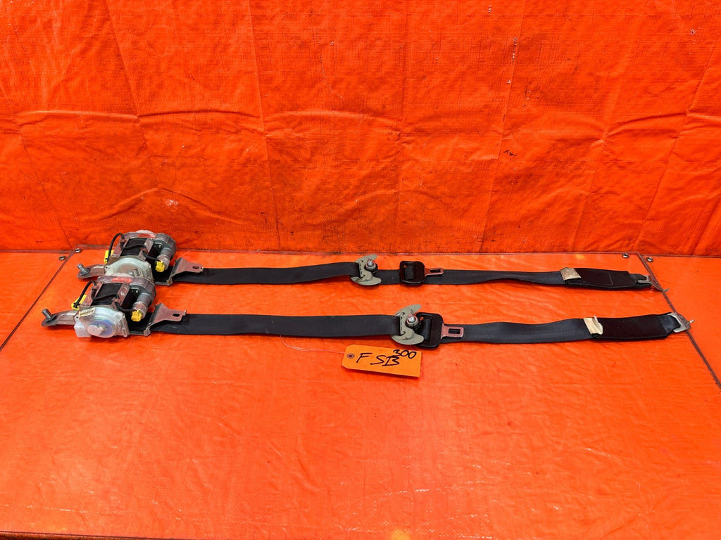 07 08 HONDA CIVIC SI SEDAN FA5 FRONT SEAT SAFETY BELT SET   BELTS LEFT RIGHT OEM0