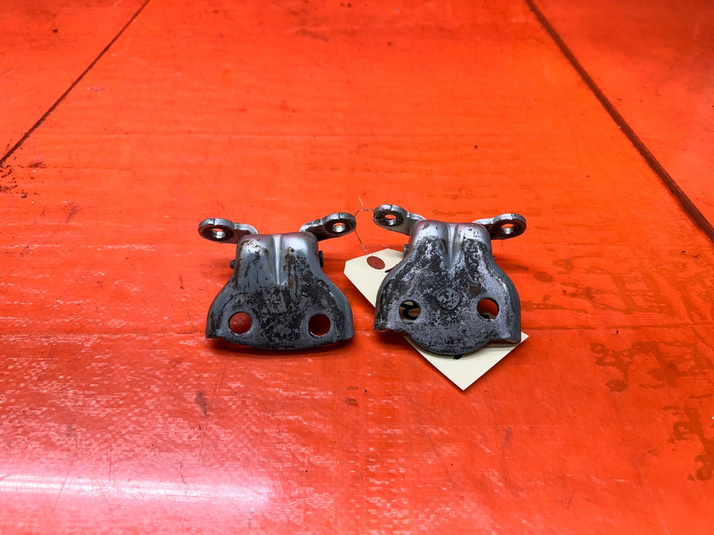 96 00 HONDA CIVIC 4D RIGHT PASSENGER REAR DOOR HINGES PAIR OEM #1955