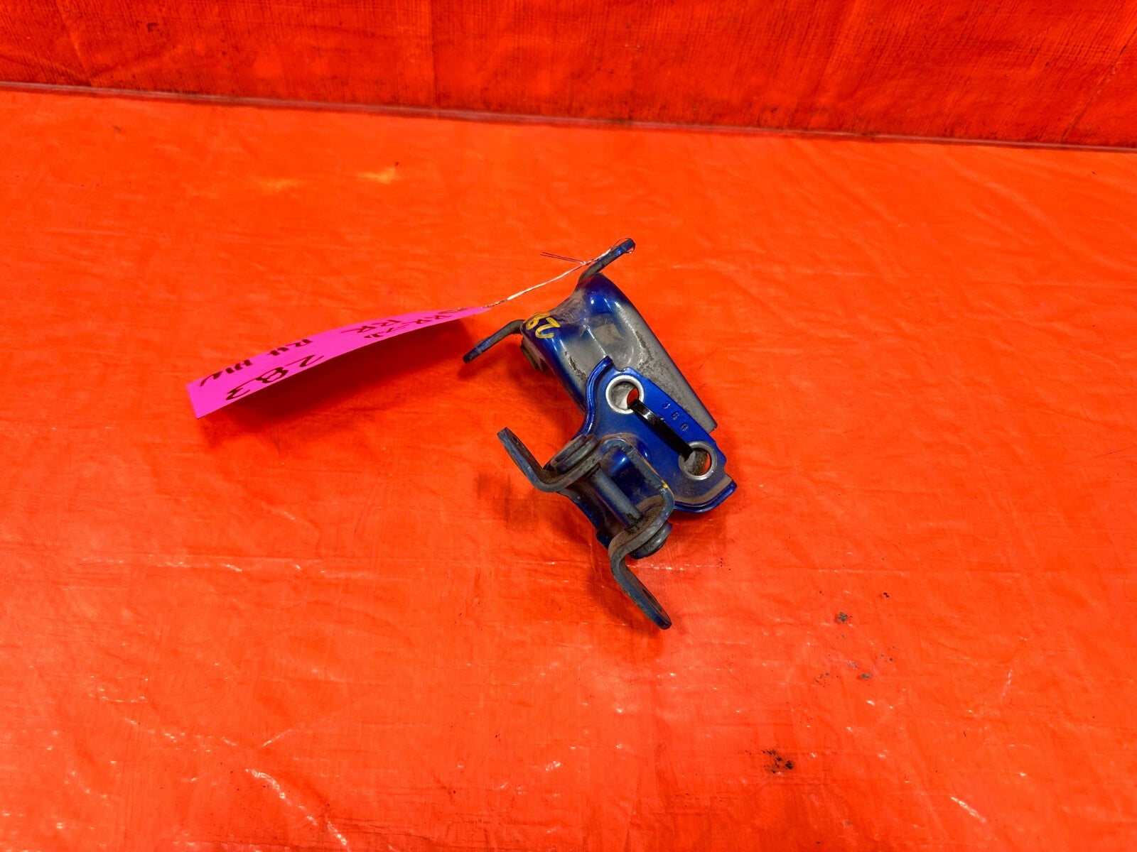 08 14 SUBARU WRX PASSENGER RIGHT REAR DOOR HINGE SET UPPER LOWER OEM #2831
