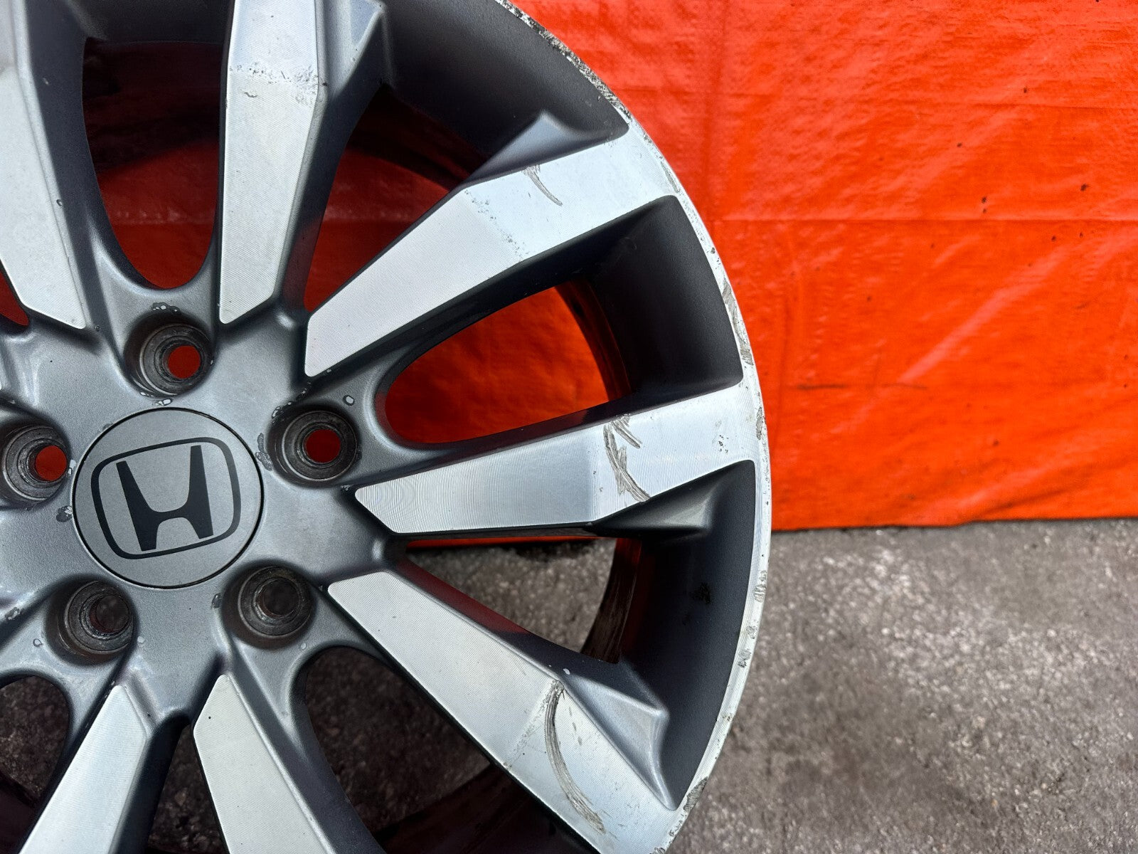 09 11 HONDA CIVIC SI   5 / 10 SPOKE   17 INCH   WHEEL RIM   OEM FACTORY 2863