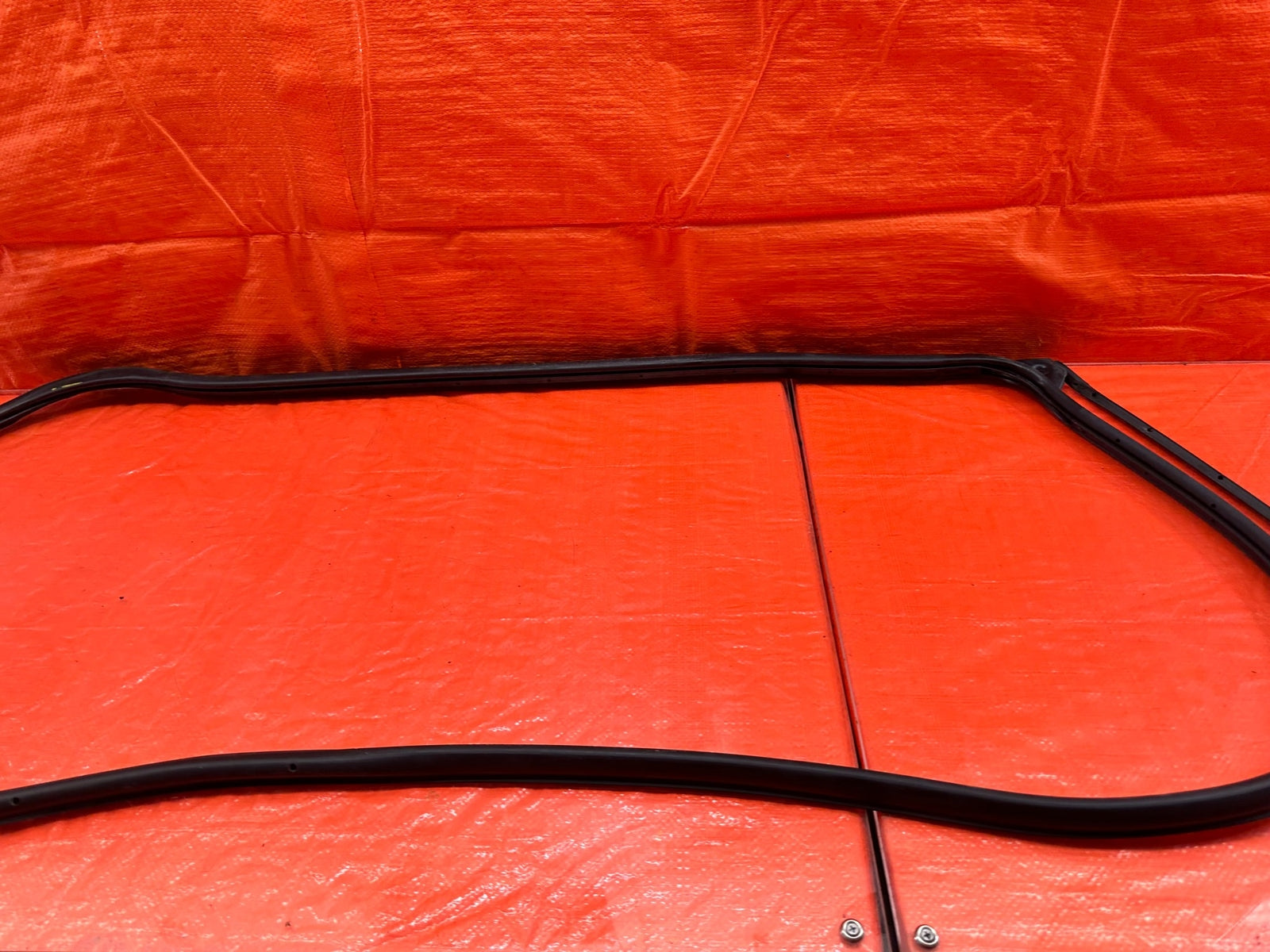 08 15 LANCER EVOLUTION X EVO 10 PASSENGER RIGHT REAR DOOR WEATHER STRIP OEM 2176