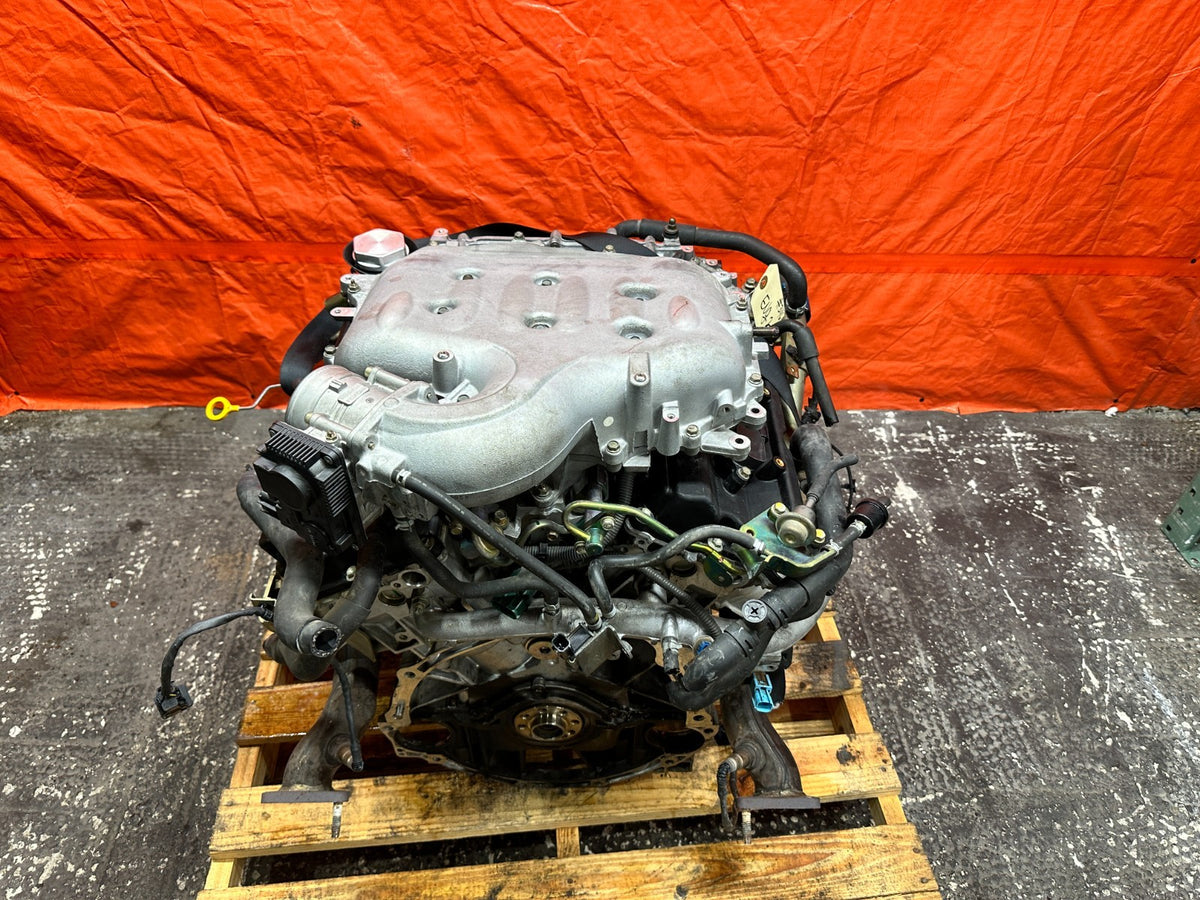 03-06 NISSAN 350Z 3.5L VQ35DE ENGINE MOTOR LONG BLOCK ASSEMBLY RWD OEM #34611