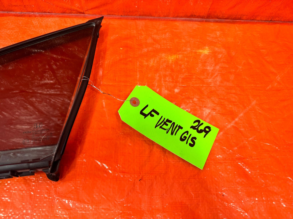 13 15 HONDA CIVIC 2D COUPE   DRIVER LEFT FRONT   DOOR VENT GLASS OEM #2694