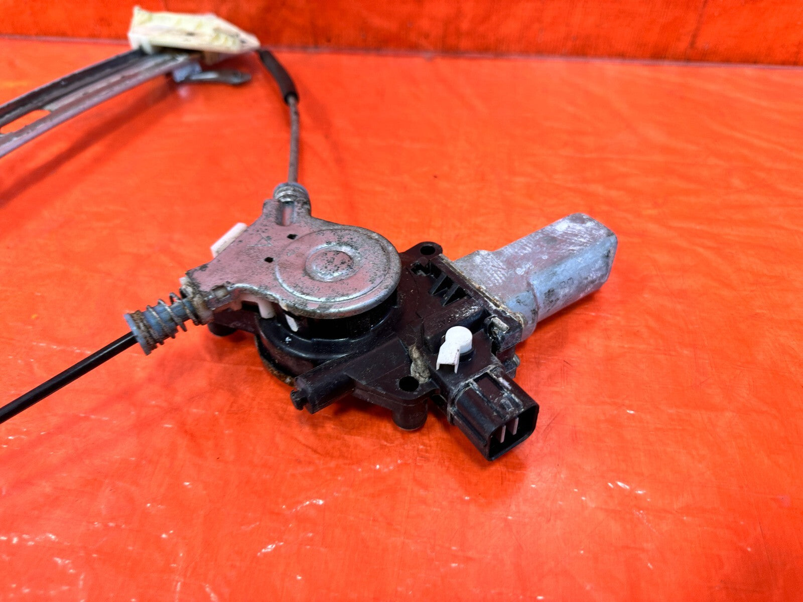 04 08 ACURA TSX   PASSENGER RIGHT FRONT   WINDOW REGULATOR W/ MOTOR   OEM #2919