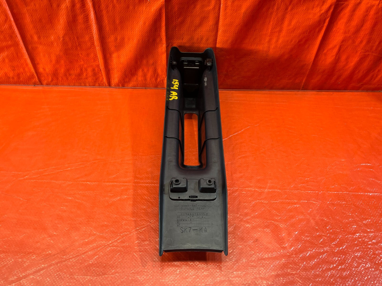 90 93 ACURA INTEGRA   ARM REST / CENTER CONSOLE STORAGE DELETE   BLUE   OEM #15410