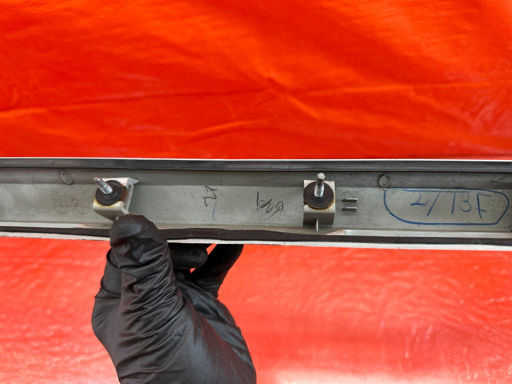 15 21 SUBARU WRX & STI   REAR TRUNK LICENSE PLATE LIGHT TRIM GARNISH   OEM #18013